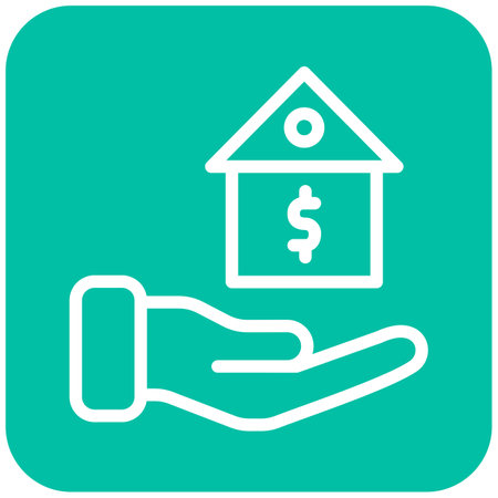 Mortgage Vector Icon Design Illustrationのイラスト素材