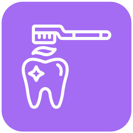 Teeth Cleaning Vector Icon Design Illustrationのイラスト素材