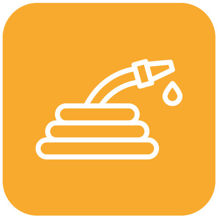 Hose Vector Icon Design Illustrationのイラスト素材
