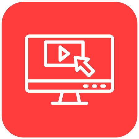 Clickstream Vector Icon Design Illustrationのイラスト素材