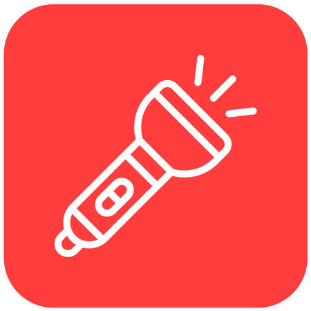 Flashlight Vector Icon Design Illustrationのイラスト素材