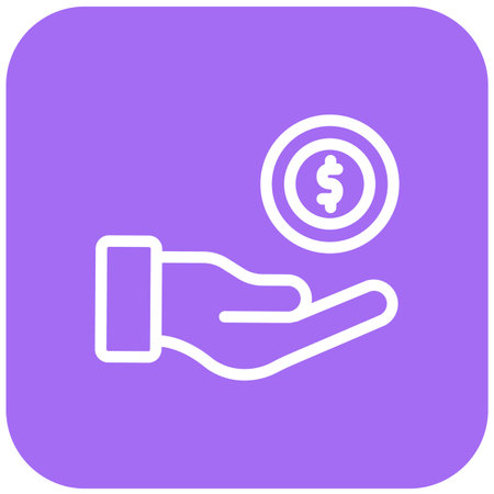 Coin Vector Icon Design Illustrationのイラスト素材