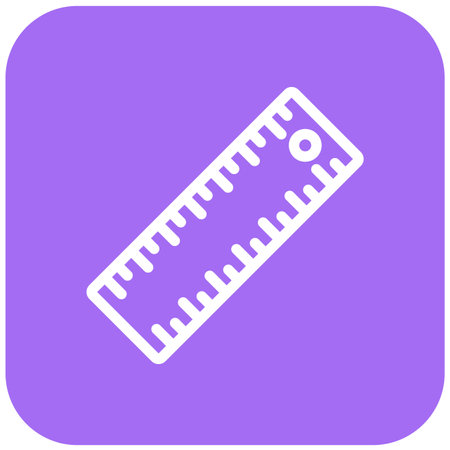 Ruler Vector Icon Design Illustrationのイラスト素材