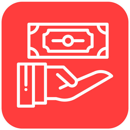 Bill Get Vector Icon Design Illustrationのイラスト素材