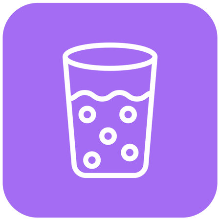 Glass Vector Icon Design Illustrationのイラスト素材