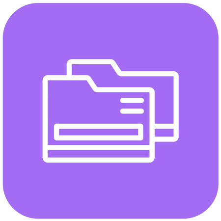 Folder Vector Icon Design Illustrationのイラスト素材