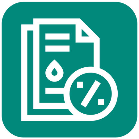 Fuel Discount Paper Vector Icon Design Illustrationのイラスト素材