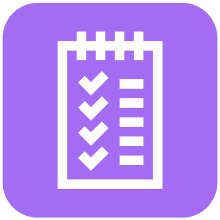 Todo List Vector Icon Design Illustrationのイラスト素材