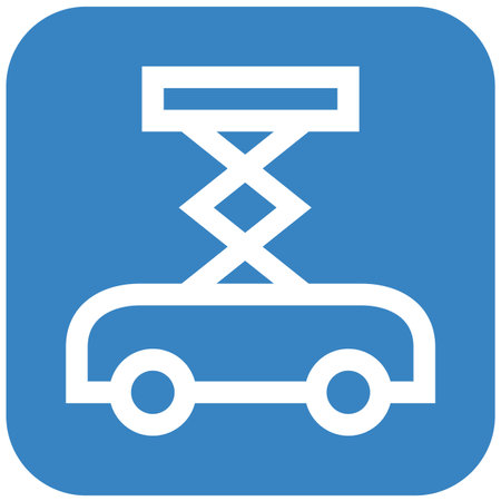 Car Jack Vector Icon Design Illustrationのイラスト素材