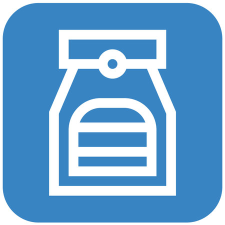 Delivery Bag Vector Icon Design Illustrationのイラスト素材