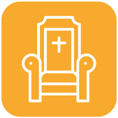 Throne Vector Icon Design Illustrationのイラスト素材