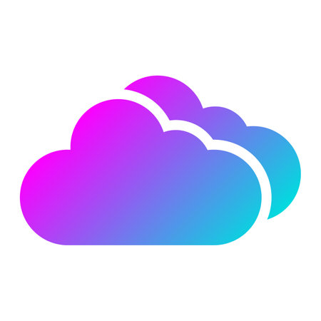 Cloud Vector Icon Design Illustrationのイラスト素材