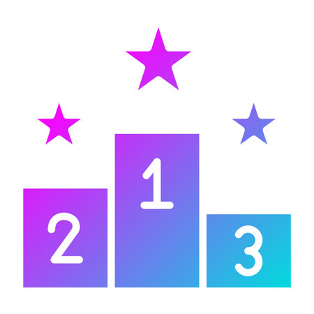 Ranking Vector Icon Design Illustrationのイラスト素材
