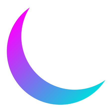 Moon Vector Icon Design Illustrationのイラスト素材