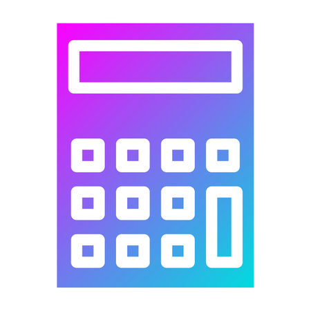 Calculator Vector Icon Design Illustrationのイラスト素材