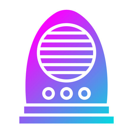 Heater Vector Icon Design Illustrationのイラスト素材