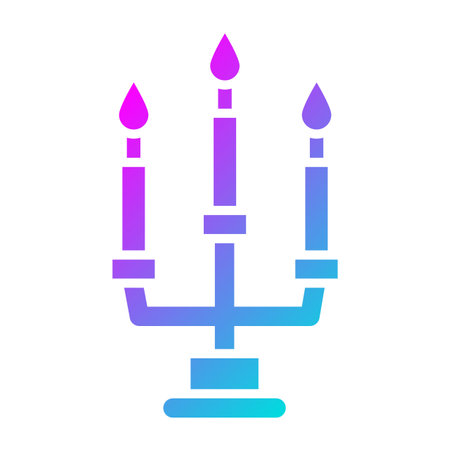 Candle Vector Icon Design Illustrationのイラスト素材