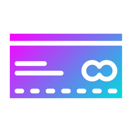 Credit Card Vector Icon Design Illustrationのイラスト素材