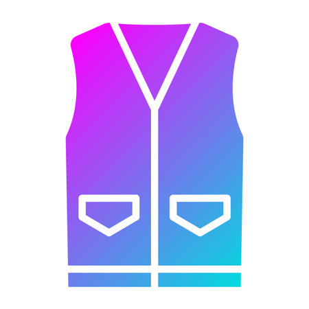Vest Vector Icon Design Illustrationのイラスト素材