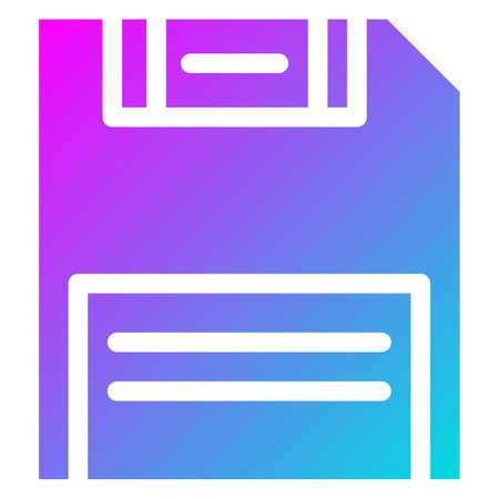 Floppy disk Vector Icon Design Illustrationのイラスト素材