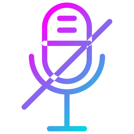 Mute Vector Icon Design Illustrationのイラスト素材