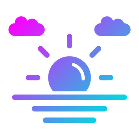 Morning Vector Icon Design Illustrationのイラスト素材