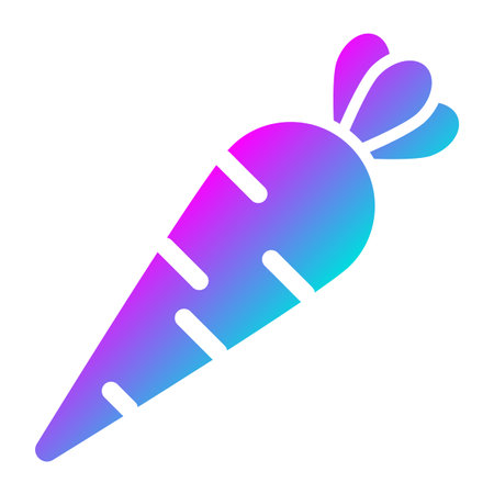 Carrot Vector Icon Design Illustrationのイラスト素材