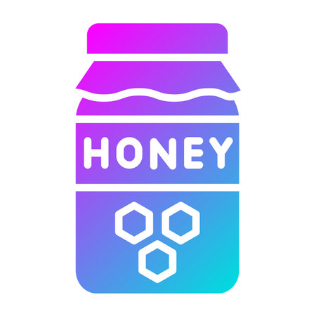 Honey Vector Icon Design Illustrationのイラスト素材