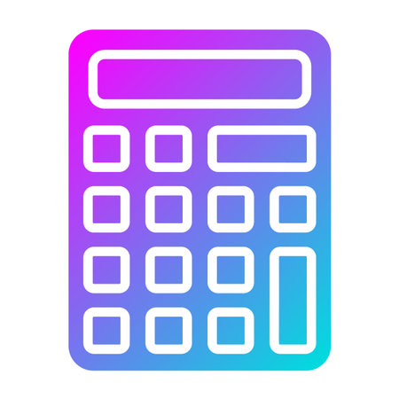 Calculator Vector Icon Design Illustrationのイラスト素材