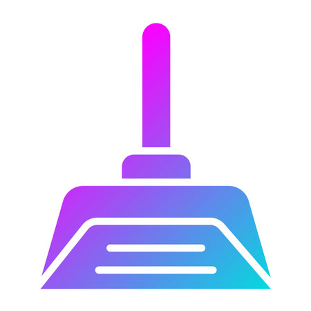 Dustpan Vector Icon Design Illustrationのイラスト素材
