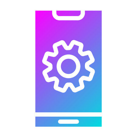 App development Vector Icon Design Illustrationのイラスト素材