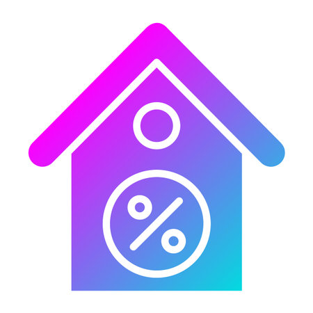 Percentage Vector Icon Design Illustrationのイラスト素材