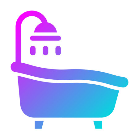 Bath tub Vector Icon Design Illustrationのイラスト素材