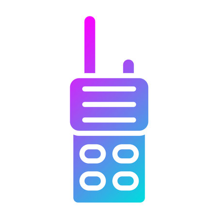 Walkie talkie Vector Icon Design Illustrationのイラスト素材