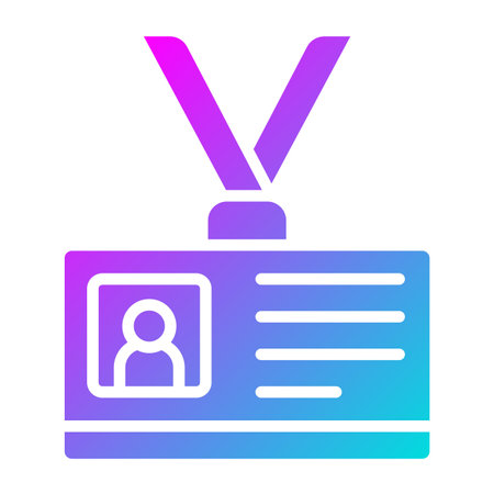 Id card Vector Icon Design Illustrationのイラスト素材