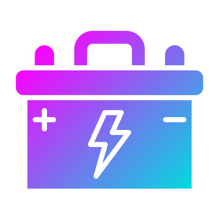 Battery Vector Icon Design Illustrationのイラスト素材