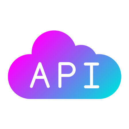 Api Vector Icon Design Illustrationのイラスト素材