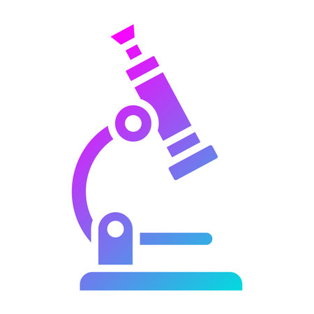 Microscope Vector Icon Design Illustrationのイラスト素材