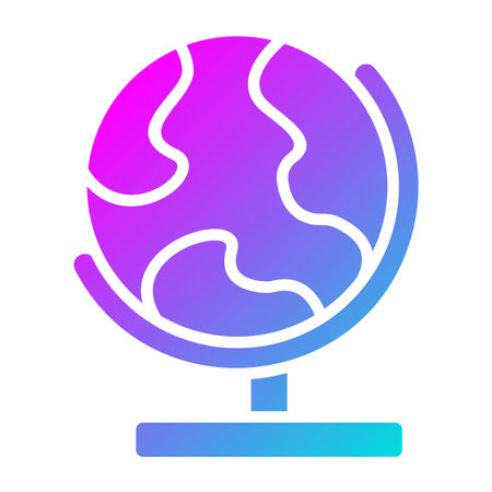 Globe Vector Icon Design Illustrationのイラスト素材