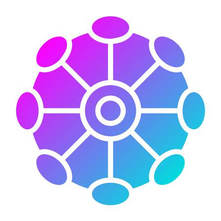 Artificial gravity Vector Icon Design Illustrationのイラスト素材