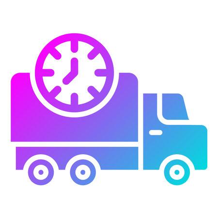 Fast delivery Vector Icon Design Illustrationのイラスト素材