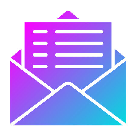 Mailing Vector Icon Design Illustrationのイラスト素材