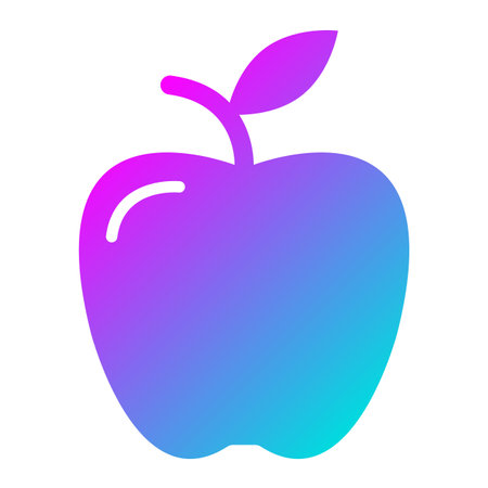 Apple Vector Icon Design Illustrationのイラスト素材