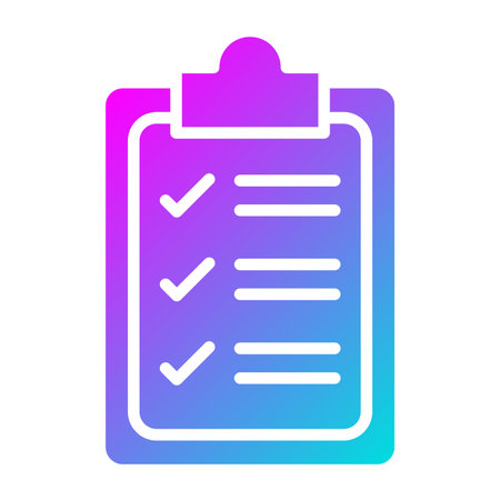 Checklist Vector Icon Design Illustrationのイラスト素材