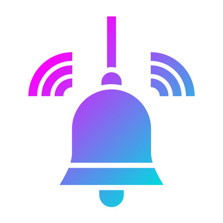 Bell Vector Icon Design Illustrationのイラスト素材