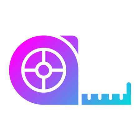 Measuring tape Vector Icon Design Illustrationのイラスト素材
