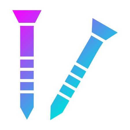 Nails Vector Icon Design Illustrationのイラスト素材