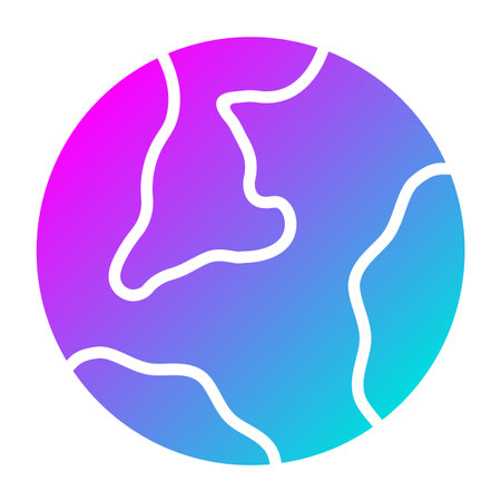 Globe Vector Icon Design Illustrationのイラスト素材