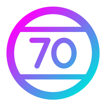 Speed limit Vector Icon Design Illustrationのイラスト素材