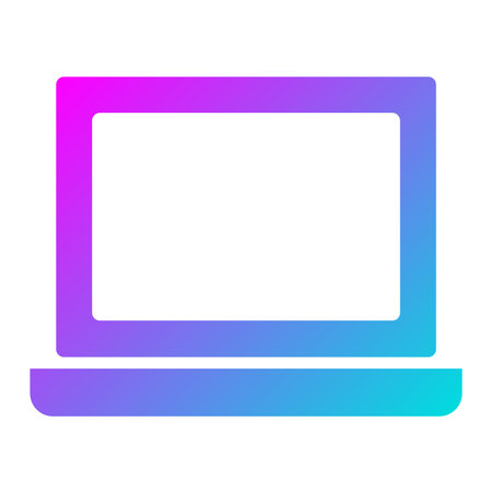 Laptop Vector Icon Design Illustrationのイラスト素材